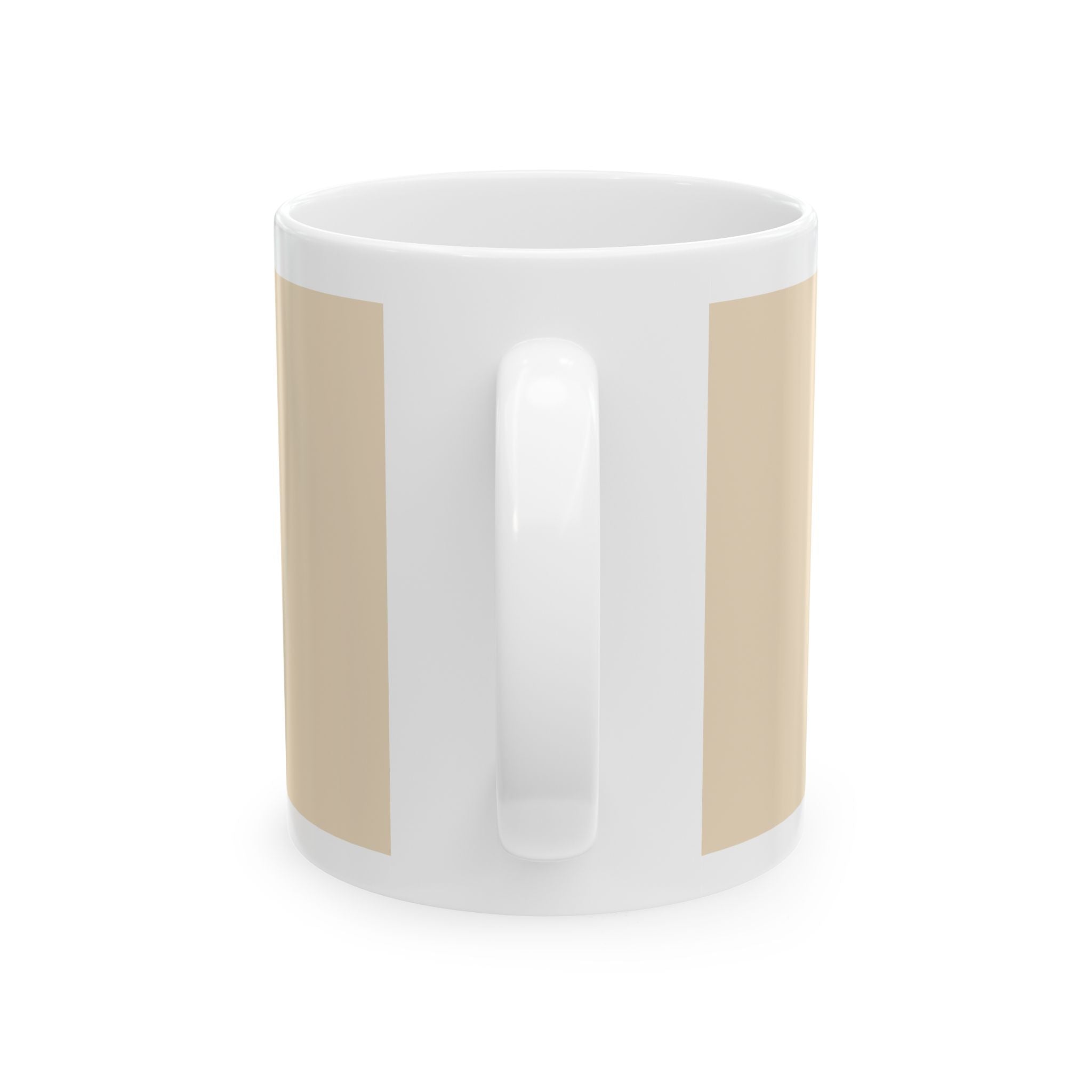 Ceramic Mug — "It's a Good Day to Be Sober" Retro Typography Coffee Cup