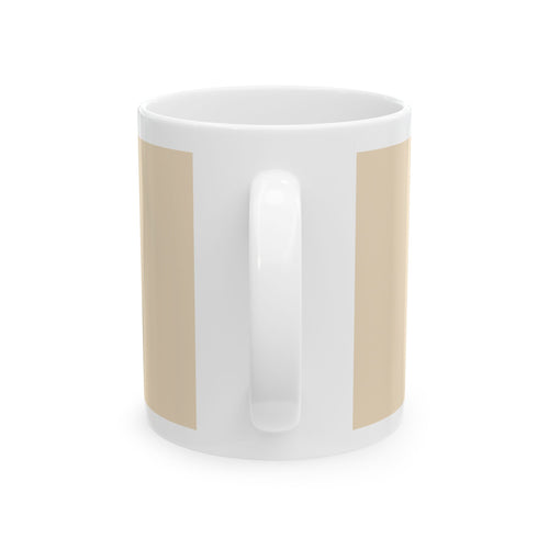Ceramic Mug — "It's a Good Day to Be Sober" Retro Typography Coffee Cup